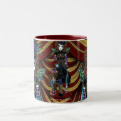 2 Couleurs Tasse victorienne de Faery de cirque de Steampunk (Centre)