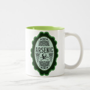 2 Couleurs Tasse victorienne de poison - arsenic