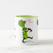 2 Couleurs Tasse vigoureuse de céleri (Centre)