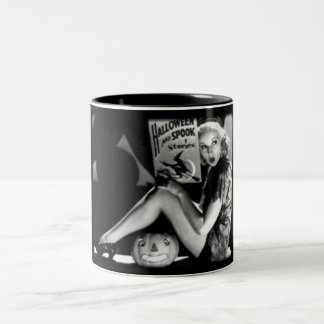 2 Couleurs Tasse vintage de Halloween