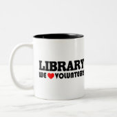 2 Couleurs Tasse volontaire de bibliothèque (Gauche)