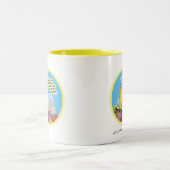 2 Couleurs Tasse - "voulez claquer quelqu'un " (Centre)