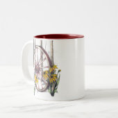 2 Couleurs Tasse Wagon Wheel (Devant gauche)