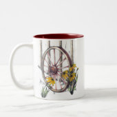 2 Couleurs Tasse Wagon Wheel (Gauche)