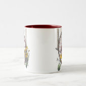 2 Couleurs Tasse Wagon Wheel (Centre)