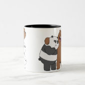 2 Couleurs Tasse We Bare Bears impression double face (Centre)