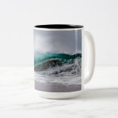 2 Couleurs Tasse Wedge Slab (Devant droit)