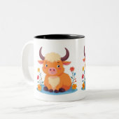2 Couleurs Tasse Yak (Devant gauche)
