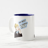 2 Couleurs Tasse - "Yoo Hoo ! " (Devant gauche)