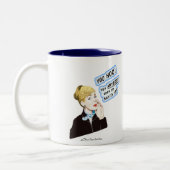 2 Couleurs Tasse - "Yoo Hoo ! " (Gauche)