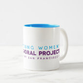 2 Couleurs Tasse YWCP (Devant droit)