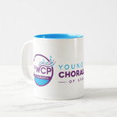 2 Couleurs Tasse YWCP (Devant gauche)