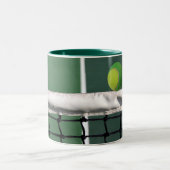 2 Couleurs Tennis vert de tasse (Centre)