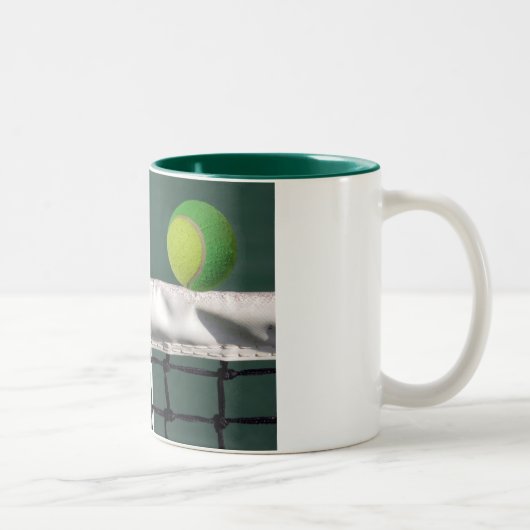 2 Couleurs Tennis vert de tasse (Droit)