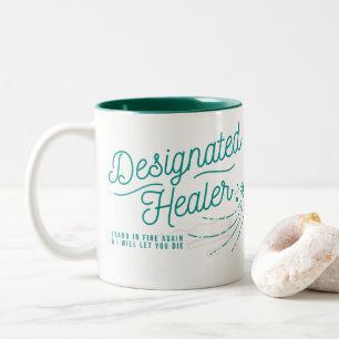 2 Couleurs Thé de guérisseur ou tasse de café désigné pour le