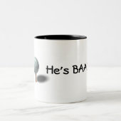 2 Couleurs Tiger Woods - il est de retour tasse (Centre)