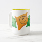 2 Couleurs Tintement de tintement peu de tasse d'éléphant de (Devant gauche)