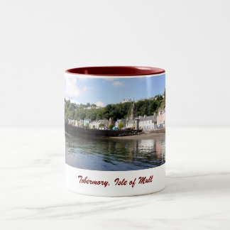 2 Couleurs Tobermory, île de tasse Mull