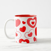 2 Couleurs Toute la tasse d'impression cardiaque (Gauche)