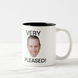 2 Couleurs TRÈS HEUREUX ! Tasse commémorative