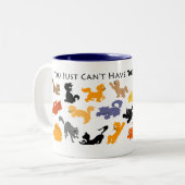 2 Couleurs Trop de tasse de chats (Devant gauche)