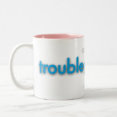 2 Couleurs troublegrand-mère ! Tasse à café à deux tons (Gauche)