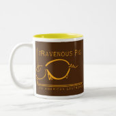 2 Couleurs TRP conjuguent tasse de logo (Gauche)