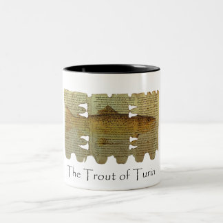 2 Couleurs Truite de tasse de Turin