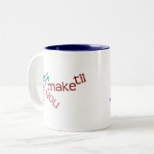 2 Couleurs Truquez-le tasse (Devant gauche)