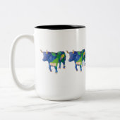 2 Couleurs "Tyson" tasse de 15 onces (Gauche)