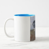 2 Couleurs "Un éléphant escroc" tasse de deux tons (Gauche)