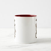 2 Couleurs Une main, une tasse de café (Centre)
