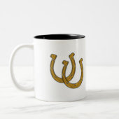 2 Couleurs Une prière de cheval - tasse (Gauche)