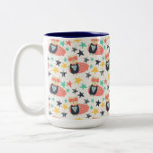 2 Couleurs une tasse à café à deux tons (Gauche)