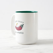 2 Couleurs Une tasse à deux tons de Jalapeno épicé (Devant gauche)