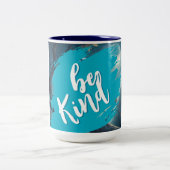 2 Couleurs Une tasse de café à café (Centre)