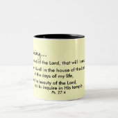 2 Couleurs Une tasse de chose (Centre)