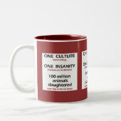 2 Couleurs Une tasse de culture (Gauche)