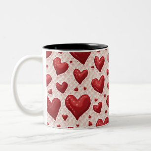 2 Couleurs une tasse pleine d'amour