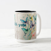 2 Couleurs une tasse style (Devant droit)