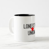 2 Couleurs Union de LoneStar : Tasse (Devant gauche)