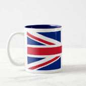 2 Couleurs Union Jack - tasse (Gauche)