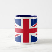 2 Couleurs Union Jack - tasse (Centre)