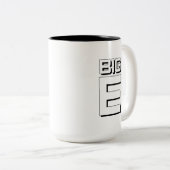 2 COULEURS USS ENTERPRISE GRAND E DE LA TASSE CVN-65 (Devant droit)