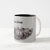 2 Couleurs Vcksburg, tasse du Mississippi (Devant droit)