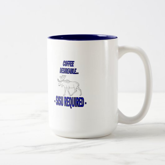 2 Couleurs VERS LE HAUT de la tasse SNAFU (Droit)