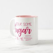 2 Couleurs Versez du sucre dans moi tasse (Devant gauche)