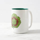 2 Couleurs Vert de géranium tasse à deux tons de 15 onces (1 (Devant droit)