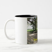 2 Couleurs Vieille tasse de café verte de tracteur (Gauche)