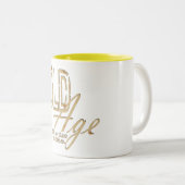 2 Couleurs Vieillesse - tasse à deux tons (Devant droit)